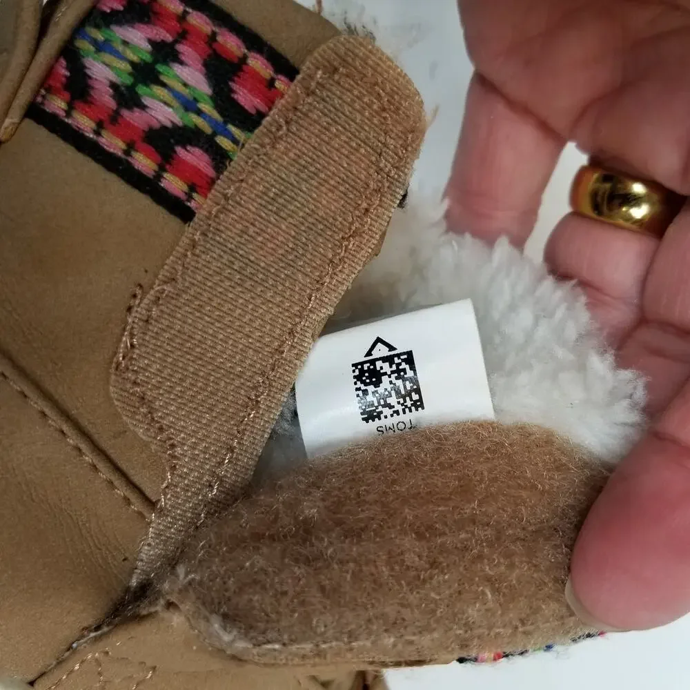 TOMS Toddler Unisex Girls Alpine Winter Casual Boots Tan Size 5